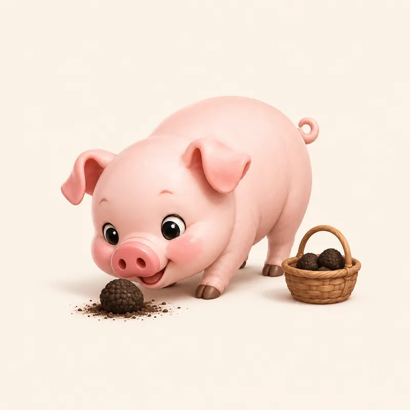 Pig zodiac career illustration